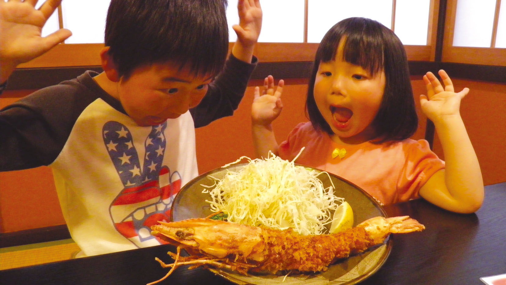 しなの特大エビフライ