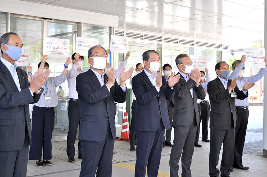 医療従事者に感謝