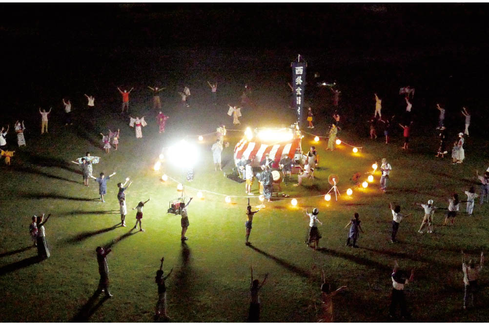 コロナに負けず盆踊りアイ