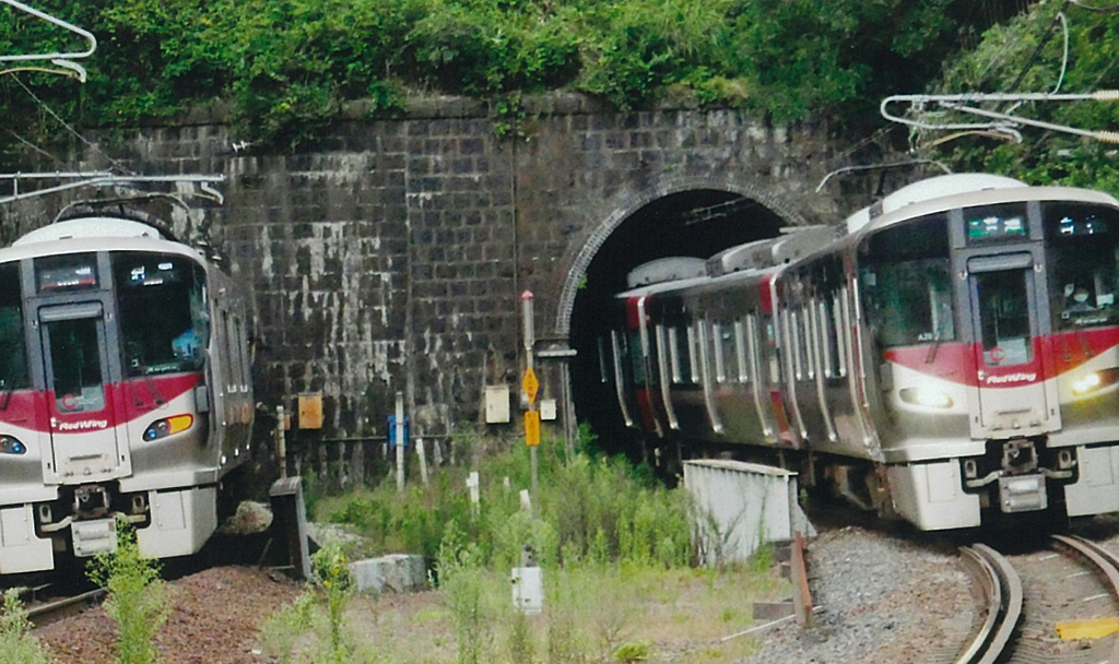 ツーショット電車