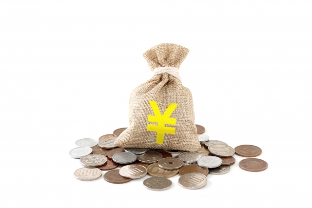 お金が入った袋
