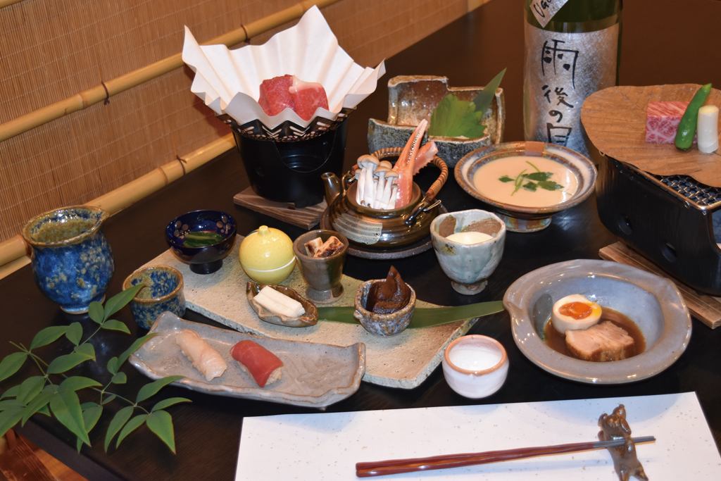 一期一会会席料理写真