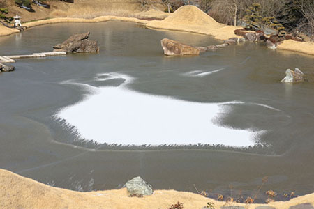 みんぷら湖上アート