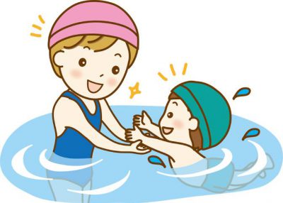 親子水泳教室①