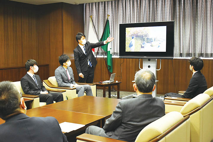 広大バス待合所デザインプレゼン