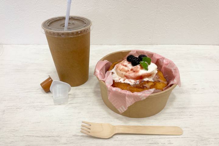 アナスタージャベーグルフレンチトースト