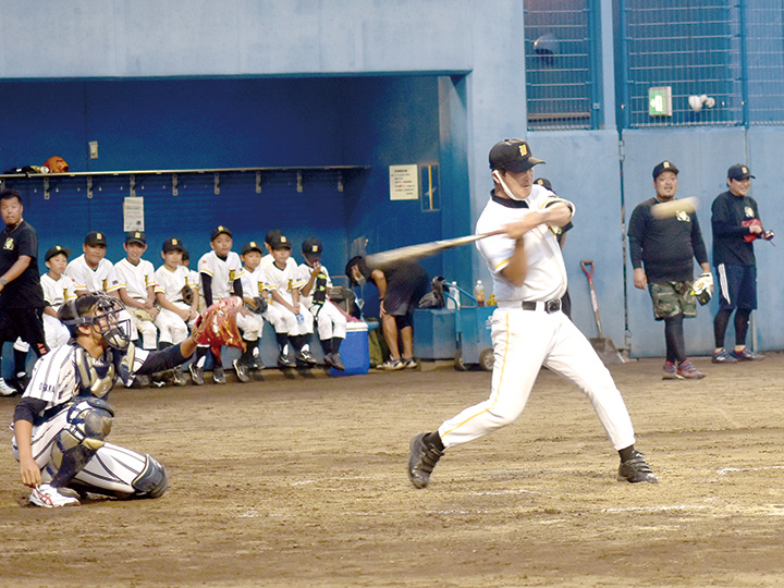 東広島ダイヤモンドキッズOB戦