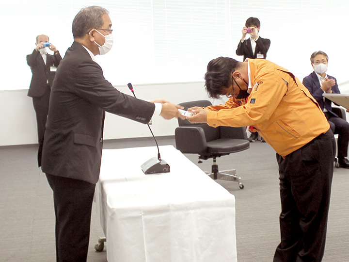 東広島市優良建設工事3者を表彰