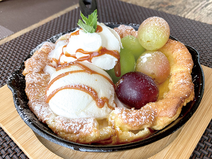 ダッチベイビー ぶどう