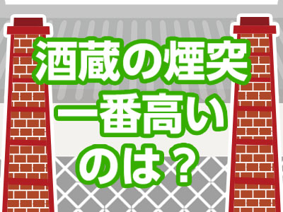 ミニクイズ酒蔵煙突