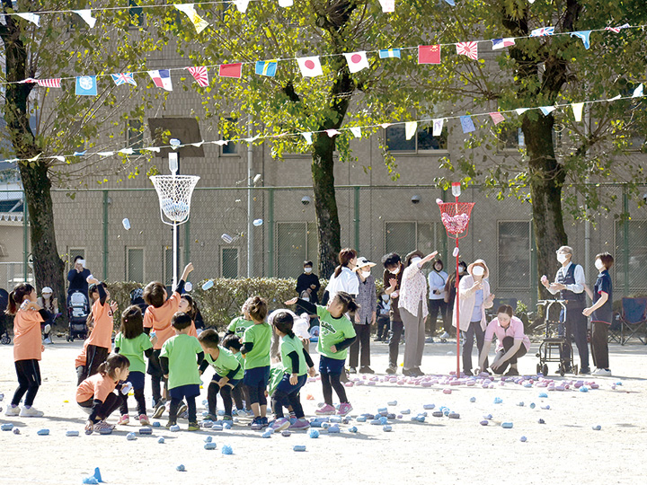 オーエヌ保育園で運動会