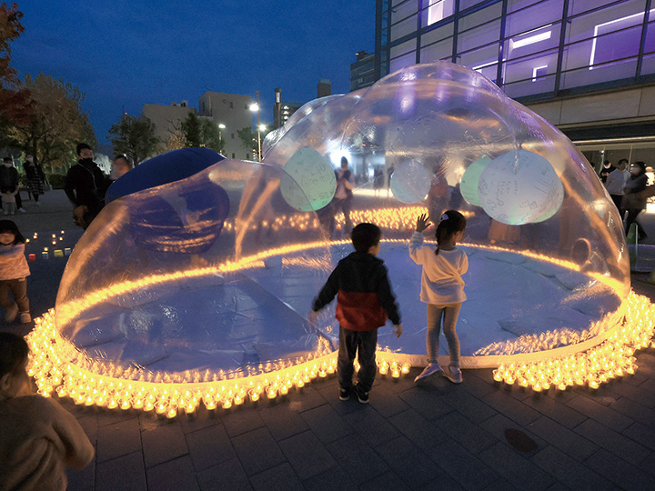 光のアートガーデン