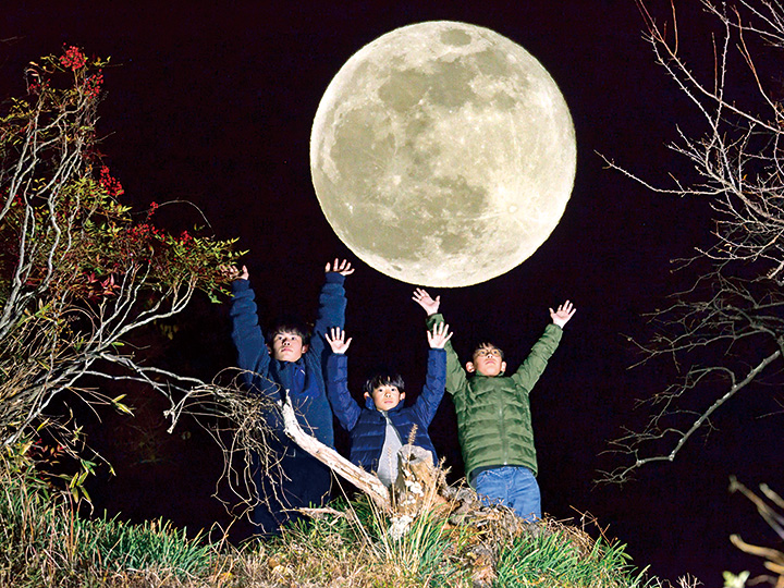 最後の満月は最小の満月