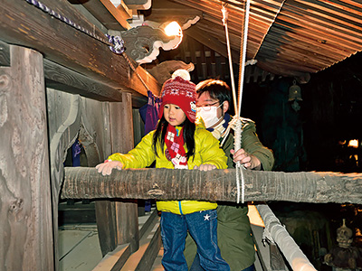 年越しの風物詩、除夜の鐘