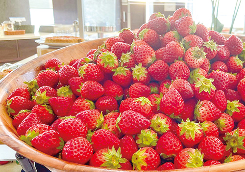 グランドプリンスホテル広島「いちごブッフェ」001