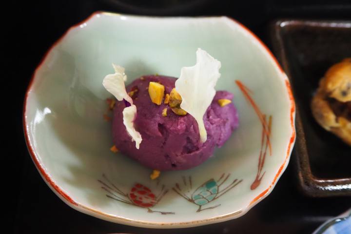 紫芋のピュレ