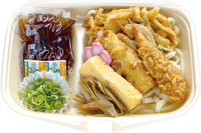 ぶっかけ冷やしうどん弁当