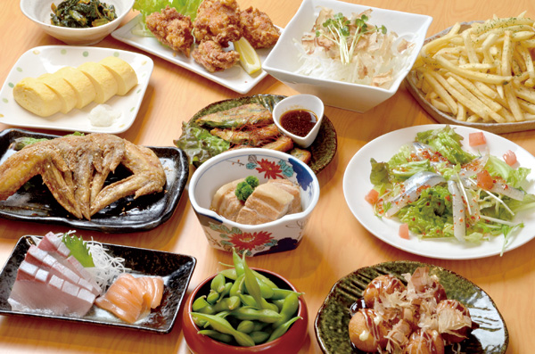 オーダーバイキングの一品料理はメニューも充実。出来立ての料理が楽しめる!
