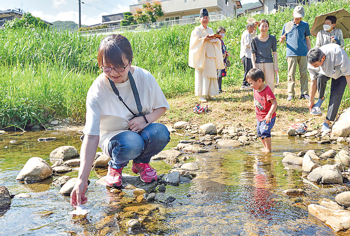 杉森神社で「夏越しの大祓」