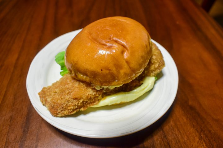 廿日市　お魚バーガー