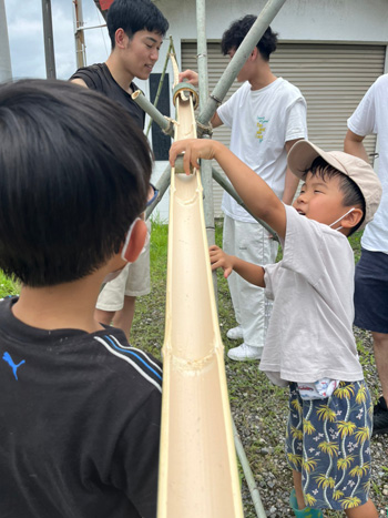 そうめん流し