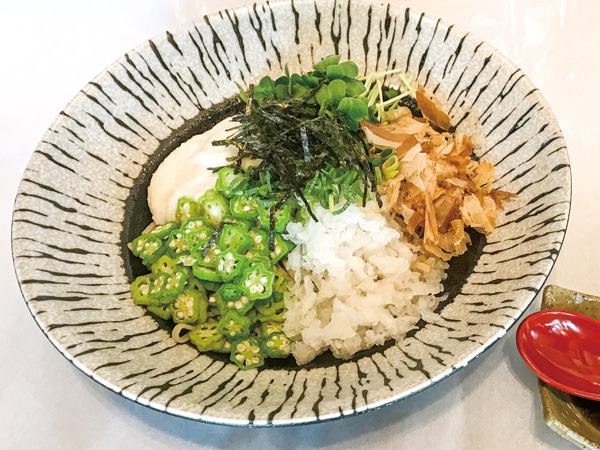 ぶっかけ蕎麦