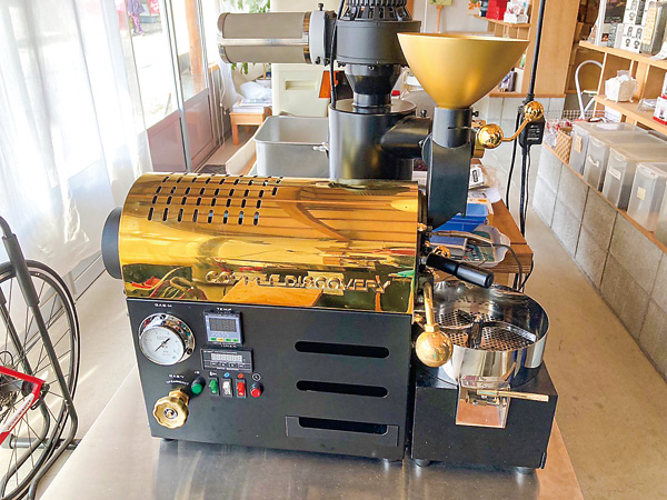 安芸津歳實コーヒー 焙煎機