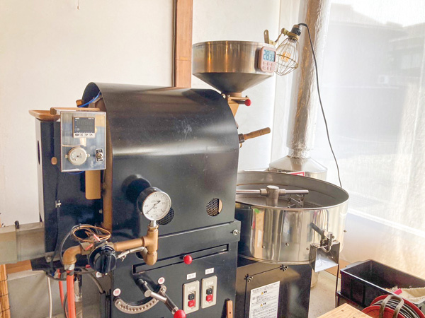 安芸津歳實コーヒー 焙煎機
