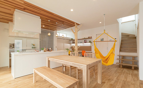 そこに住む人の家族構成や家事動線にこだわった家づくり