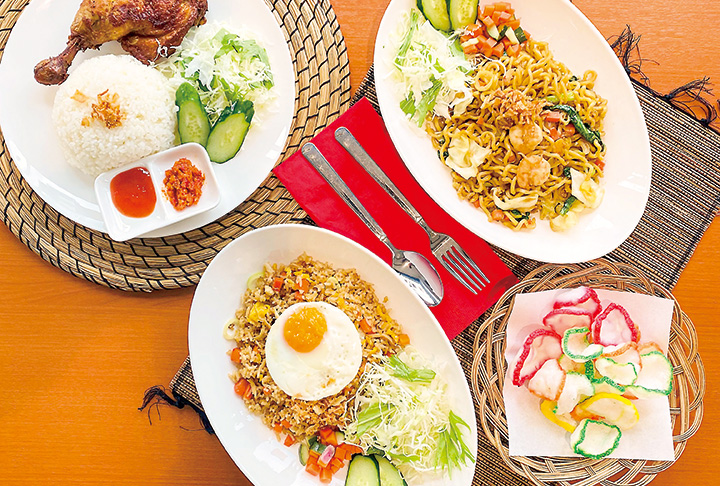 レ・ハナで提供する料理（提供写真）