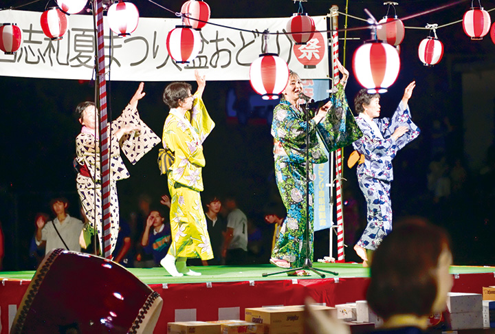 旧西志和小　解体前に盛大に夏まつり