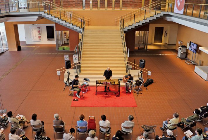 ロビーコンサートの様子