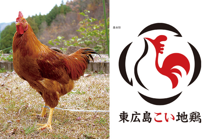 ブランド地鶏「東広島こい地鶏」