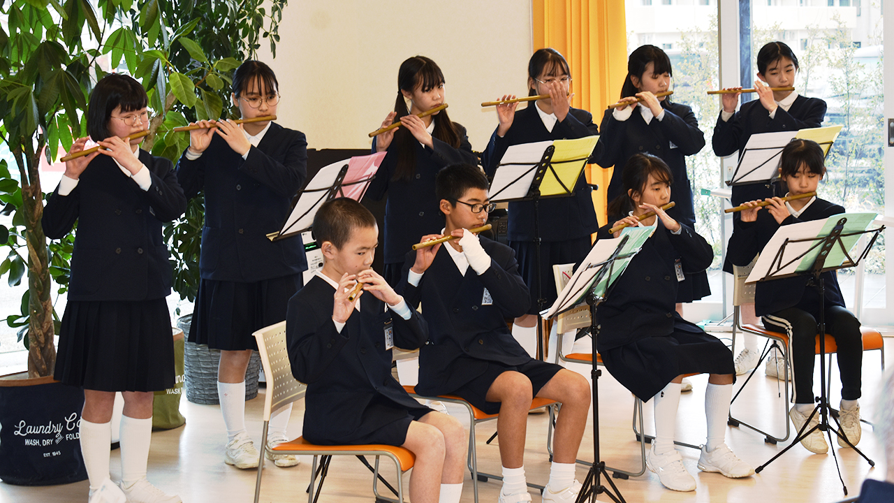 篠笛クラブ_高屋西小学校_かごめかごめ