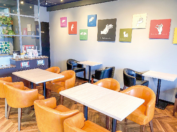 フレスコサンドカフェ 八本松本店 店内