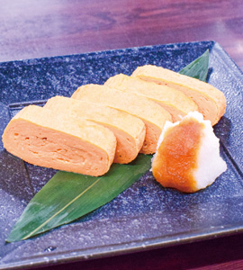 こだわり赤玉子のだし巻き(450円)
たまごの甘みをしっかり感じる まさにこだわりの逸品