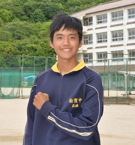 中学男子3000㍍優勝