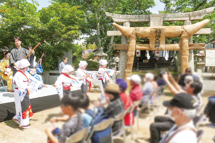 復活むしろ鳥居