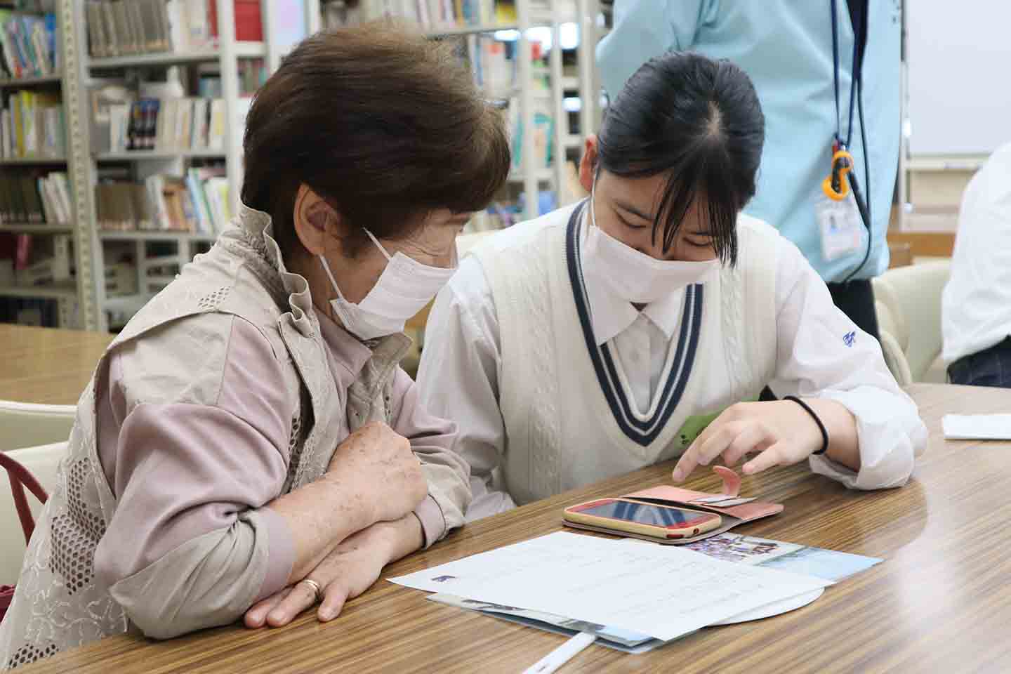 スマホ教室の様子