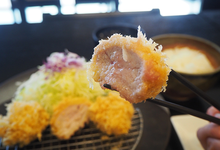 「熟成とんかつ とく」白とんかつ