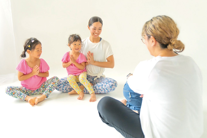 子どもと一緒に参加できるので安心