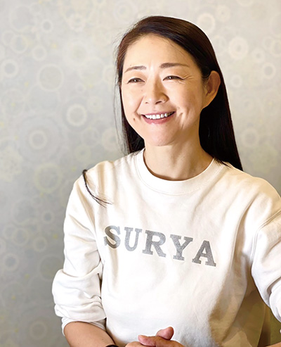 アロマ ヨガ瞑想スタジオ SURYA 代表 原田裕子さん