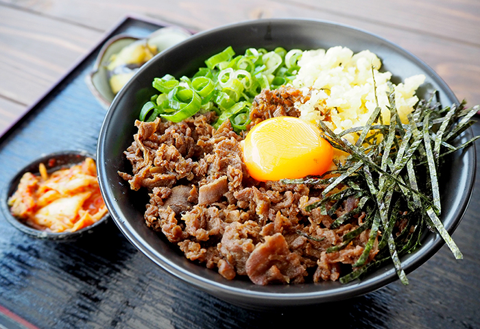 【東広島市福富町】お食事処 くろぼやの「ジビエへそ丼」
