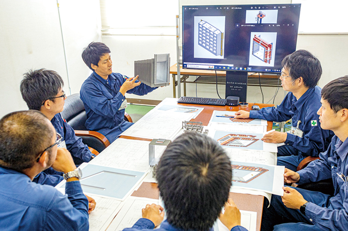 製造部会議風景