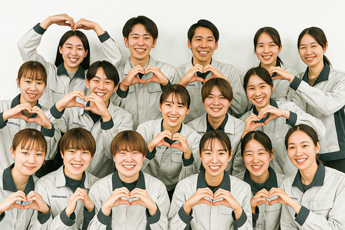 若手社員が集合