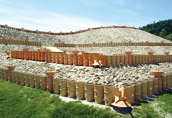 三ツ城古墳（提供：東広島市教育委員会）