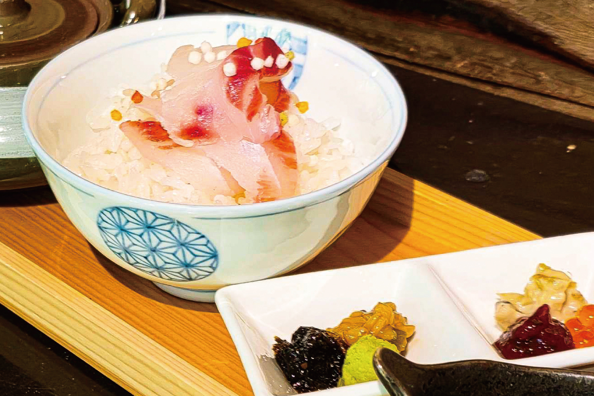 安芸津の天然タイの「鯛そうめん」を提供 くぼまち 割烹 しんすけ（東広島市西条）