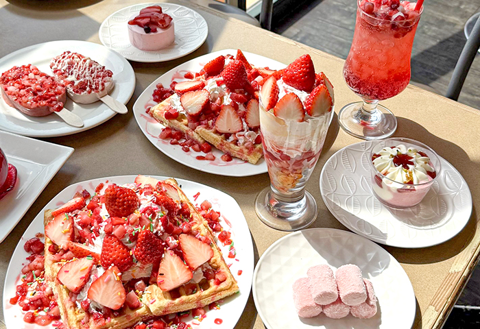 UCCカフェメルカードが希少な夏イチゴフェアを開催中