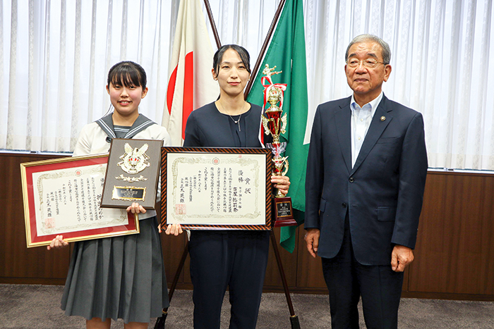 錬心舘から２人空手全国優勝