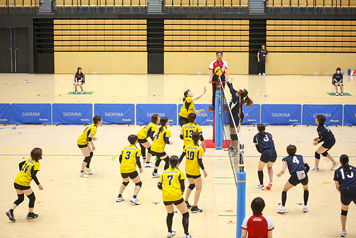 決勝戦・所沢若松クラブとの対戦（提供写真）